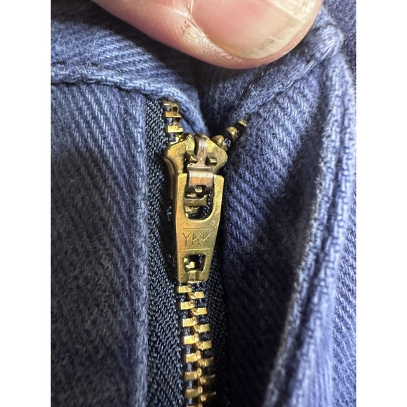 Vintage Faded Glory High Rise Tapered Jeans Womens 12 Tall Blue Wash Denim - Picture 12 of 16